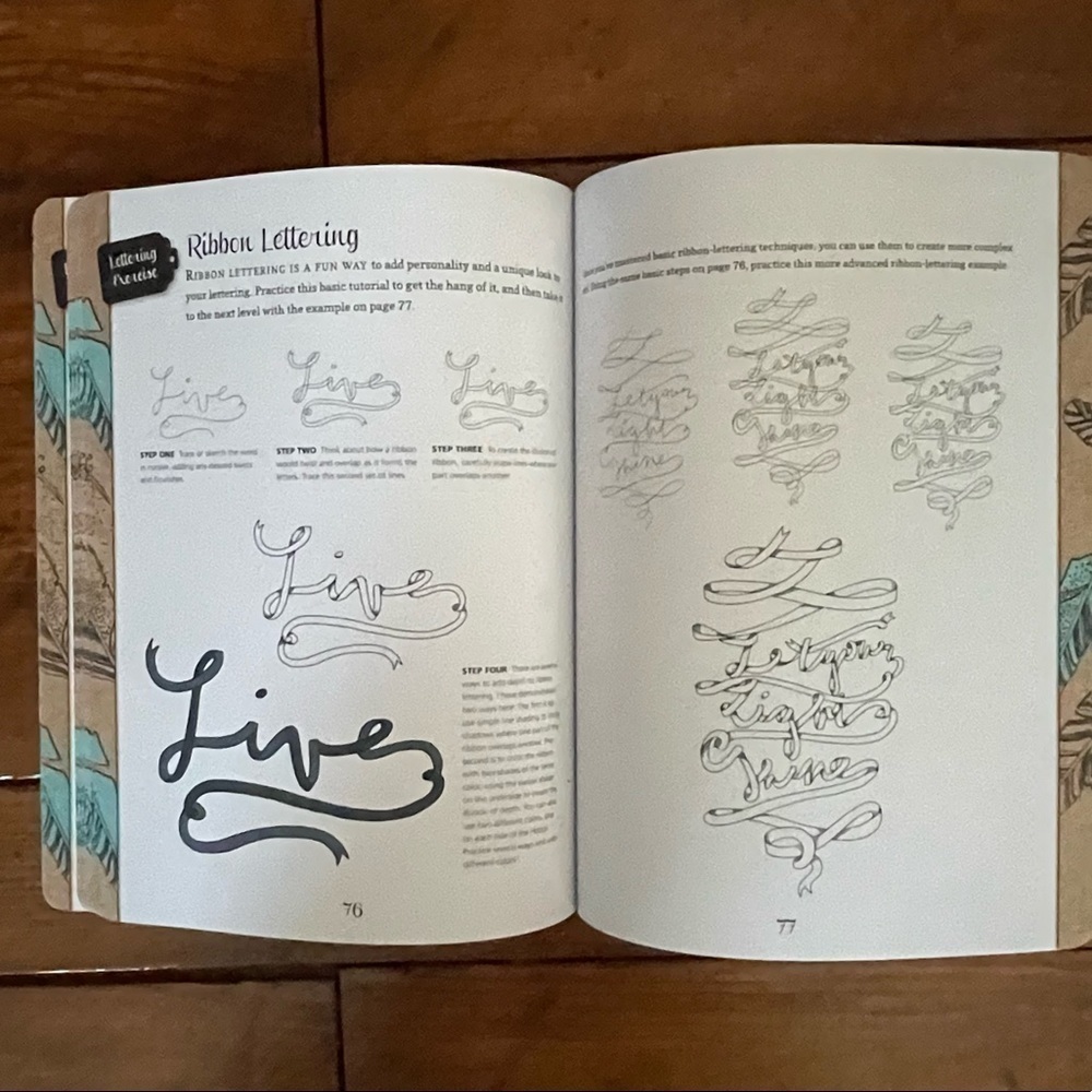 Creative Lettering Book NWOT - Picture 3 of 4
